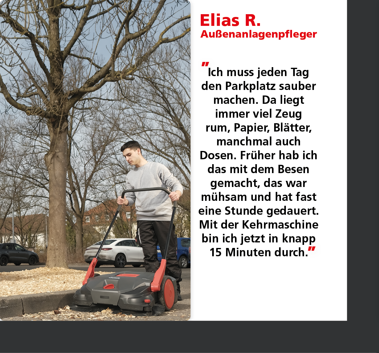 Starmix Kehrmaschine