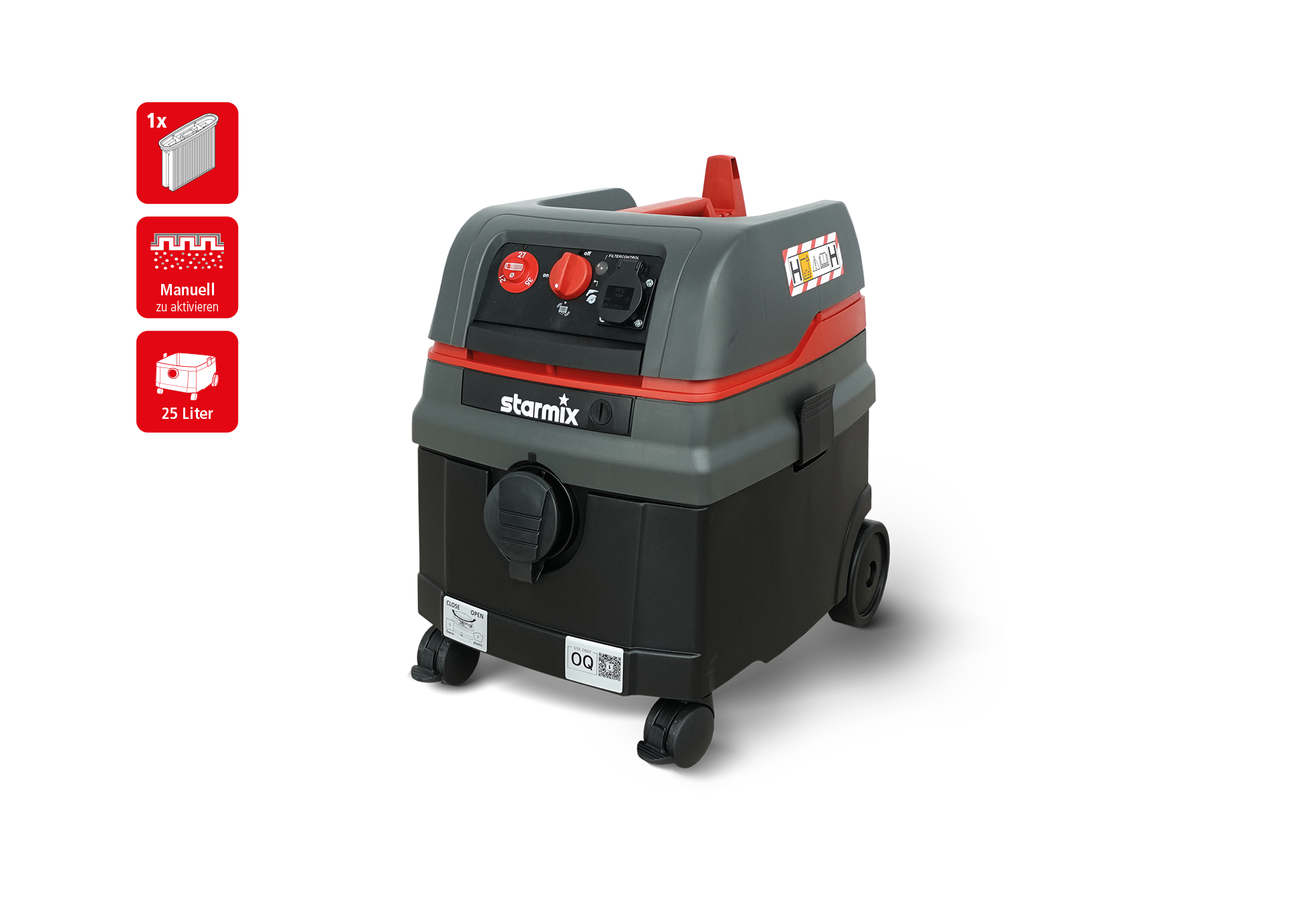 Nass-Trockensauger ISC H-1425 mono