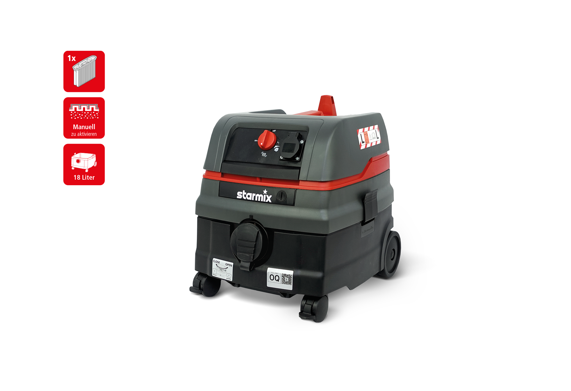 Nass-Trockensauger ISC L-1418 mono