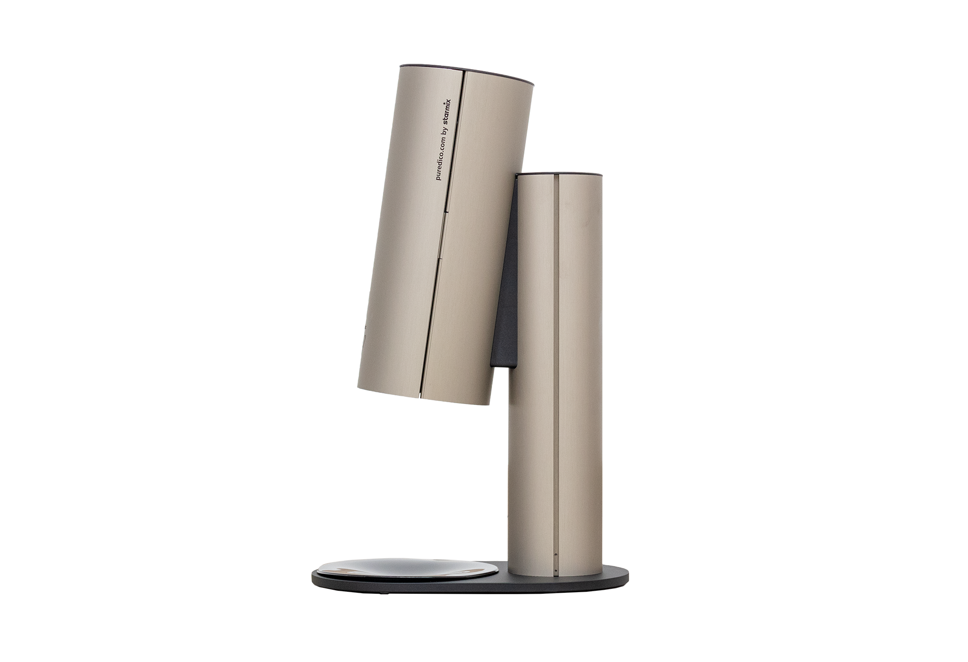 Disinfection dispenser table version DSH T champagne