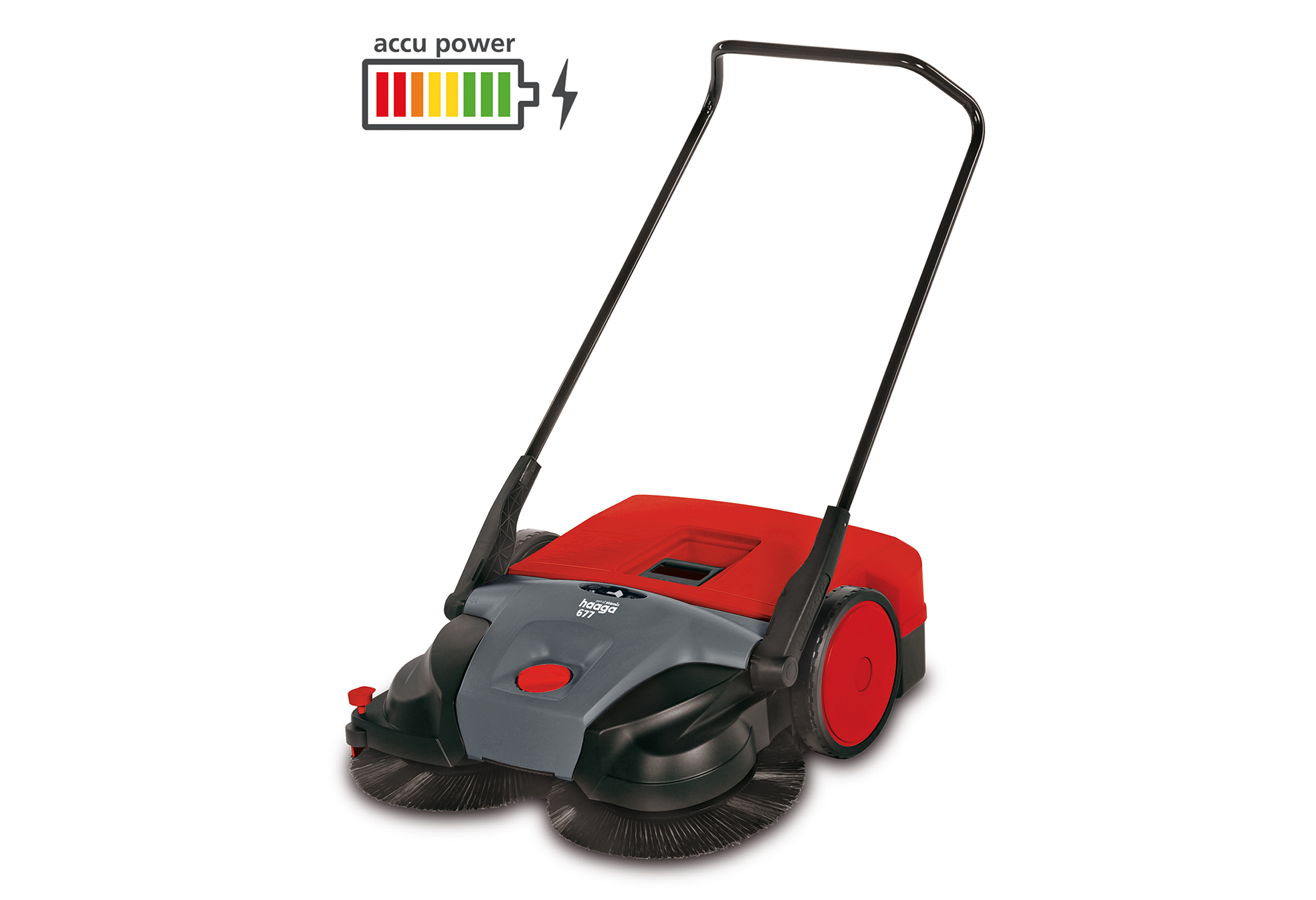 Handkehrmaschine Akku - haaga 677 Profi