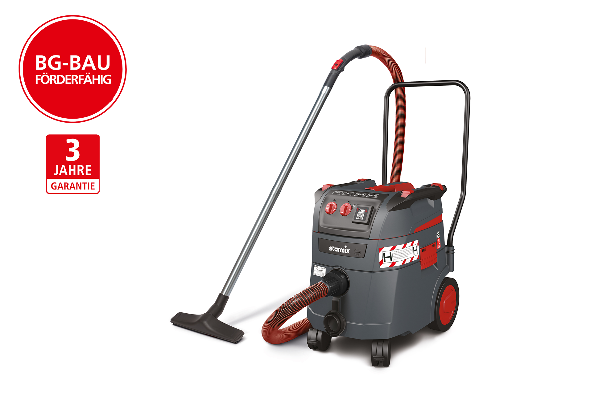 Universal vacuum cleaner - iPulse h-1235 Asbestos Safe Plus