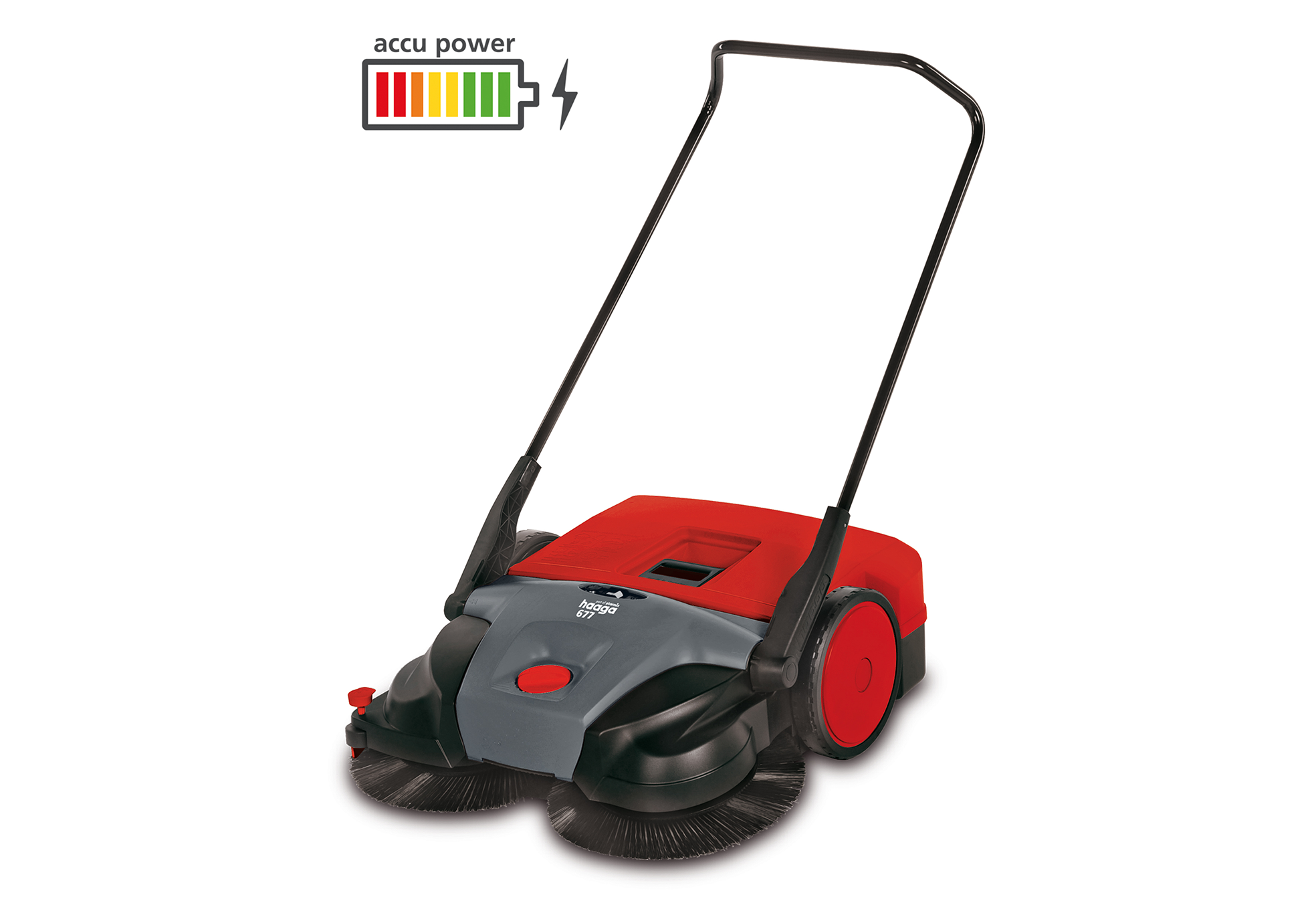 Hand sweeper battery powered - haaga 677 Profi